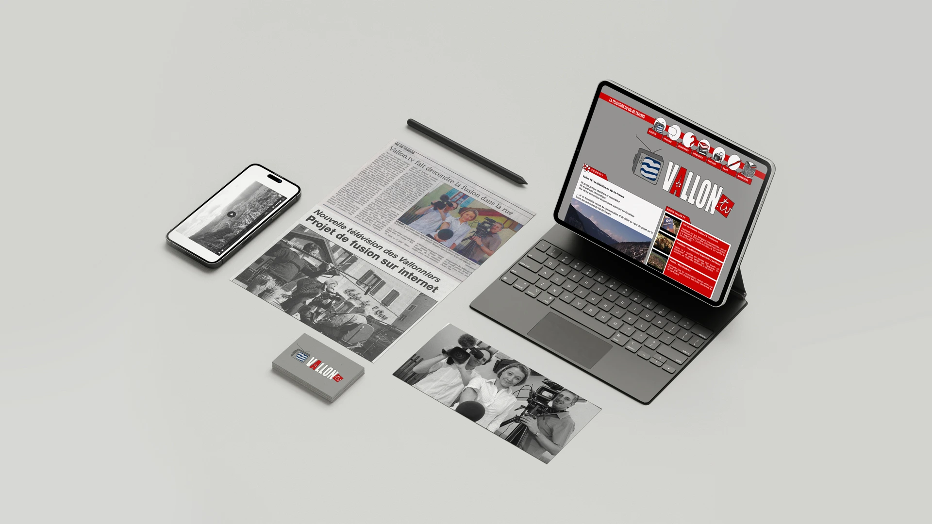 Vallon.TV – Site et Web TV d'information locale